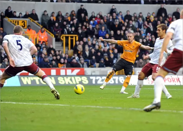 Michael Kightly's Stunning Equalizer: 1-1 Draw for Wolverhampton Wanderers vs. Aston Villa