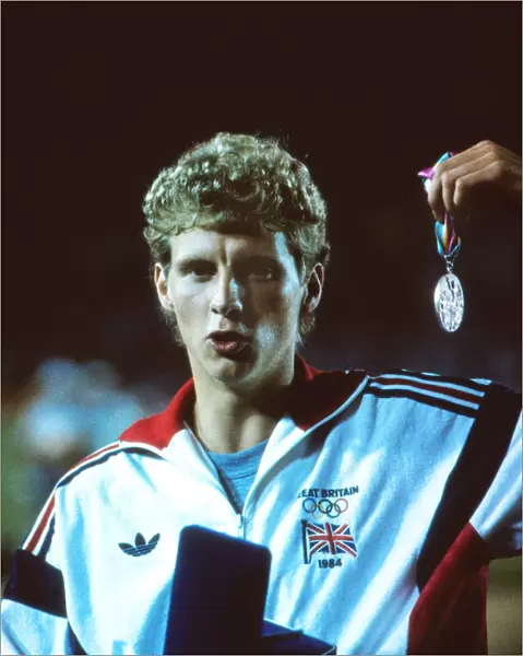 Steve Cram - 1984 1500m silver medal winner