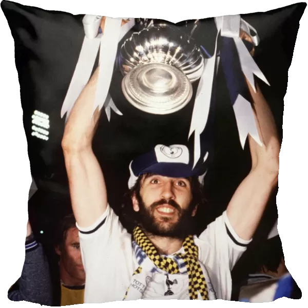 Ricky Villa lifts the FA Cup in 1981