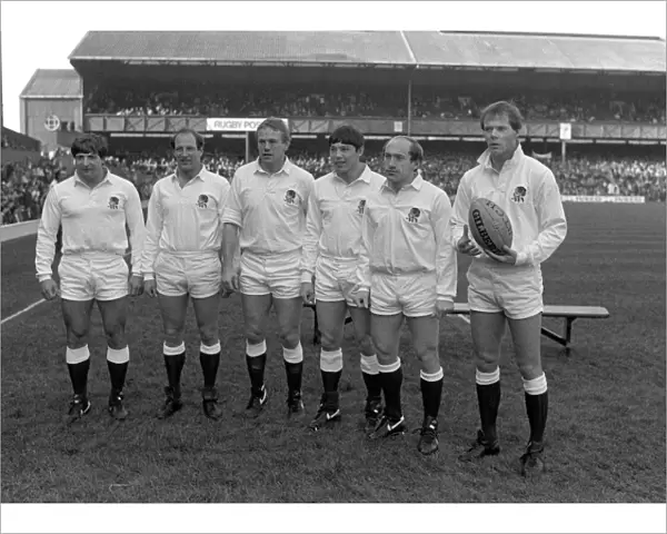 Leicesters England players that faced Ireland - 1984 Five Nations