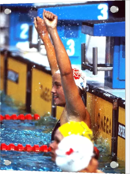 June Croft - 1982 Brisbane Commonwealth Games - Swimming