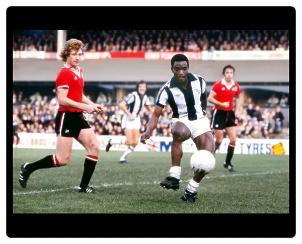 West Broms Laurie Cunningham and Manchester Uniteds Jimmy Nicholl