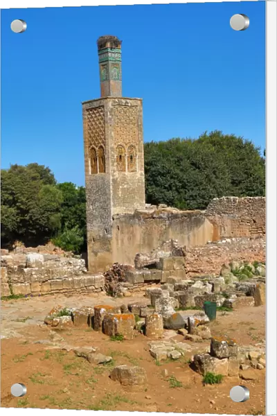 The Chellah, a medieval fortified necropolis in Rabat, Morocco