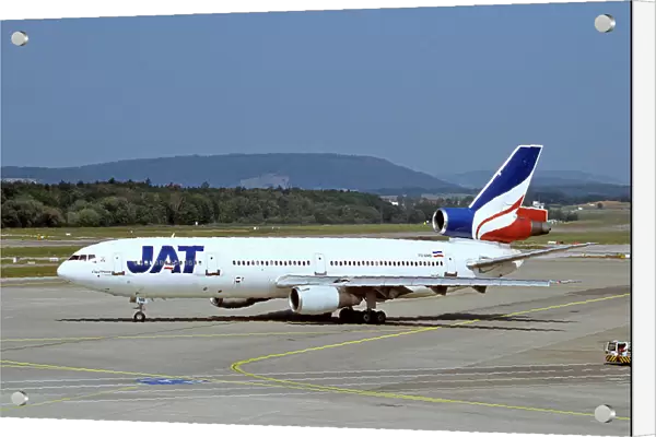 JAT MDC DC-10-30 at Zurich Airport, Switzerland