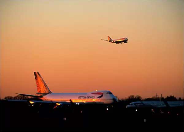 Airport Sunset