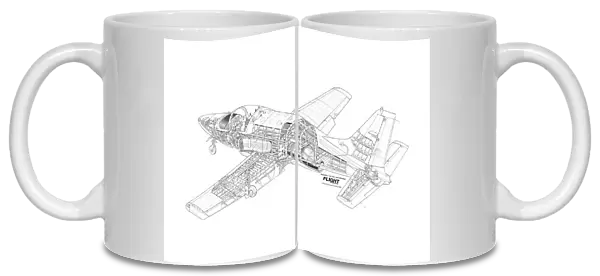 Promavia Jet Squalus Cutaway Drawing