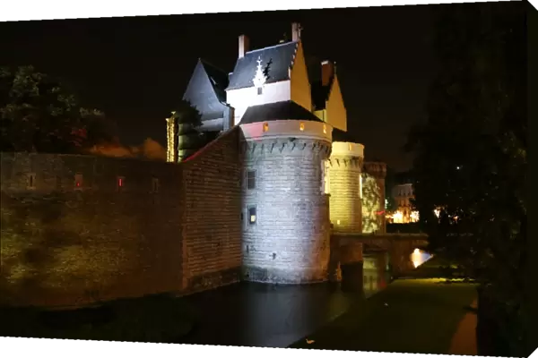 Nantes castle, Chateau des ducs de Bretagne Brittany, France