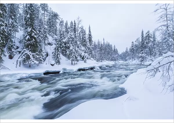 River, Juuma, Oulankajoki National Park, Kuusamo, Finland