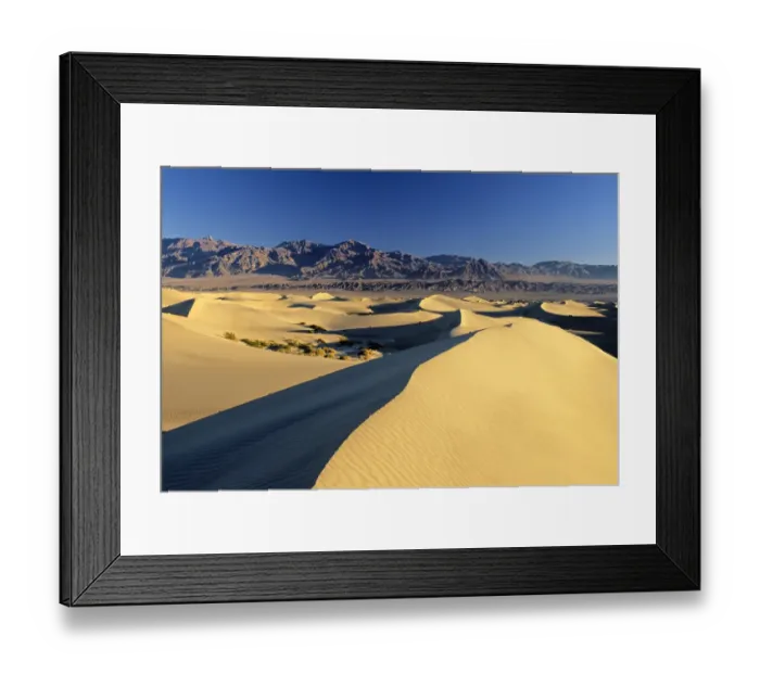 Framed Print : Death Valley Landscape Print Framed Print : Death Valley Landscape Print