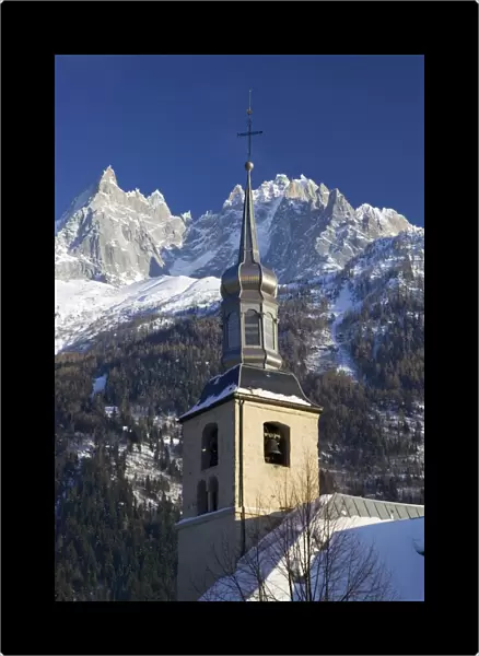 Eglise St-Michel, Chamonix, Haute Savoie, France