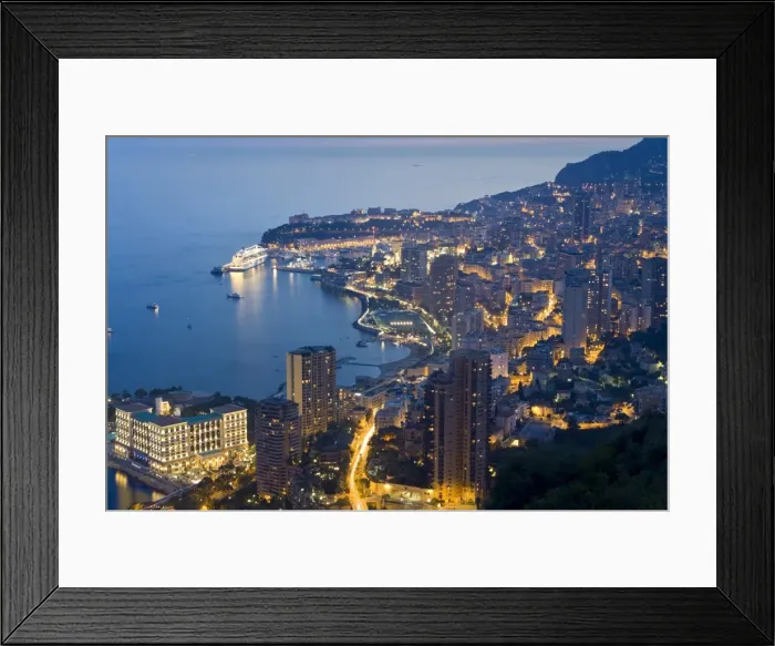 Framed Print : Monte Carlo Print, Monaco Framed Print : Monte Carlo Print, Monaco