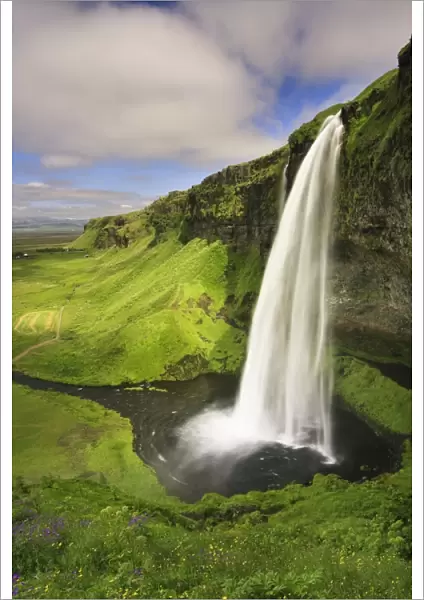 Seljalandfoss Waterfall, South Coast, Iceland