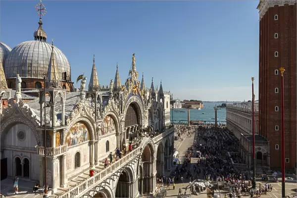 Basilica San Marco, St Marks Square, Venice, Veneto, Italy