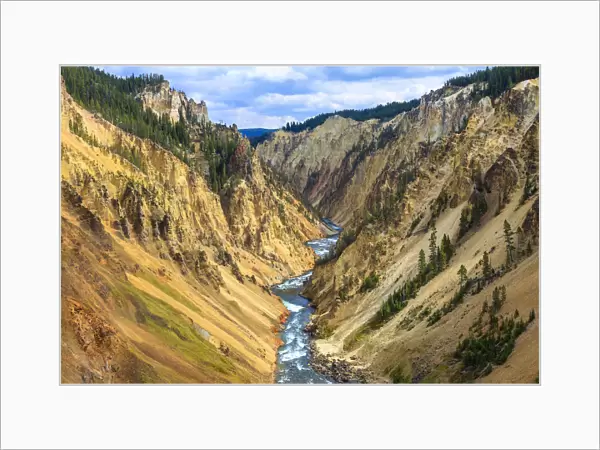 Grand Canyon of the Yellowstone, Yellowstone National Park, Wyoming, United States