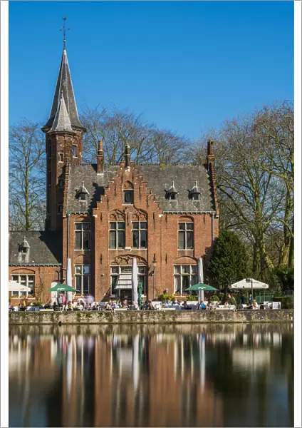 Kasteel Minnewater, Bruges, West Flanders, Belgium