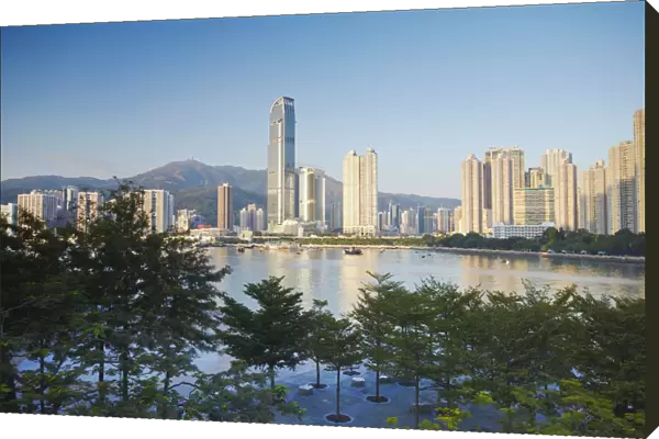 View of Nina Towers, Tseun Wan, New Territories, Hong Kong, China