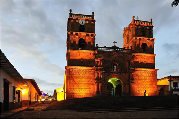 Templo, Colonial Town of Barichara, Colombia, South America