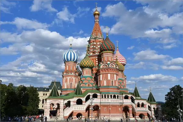 Saint Basils Cathedral, (Cathedral of Vasily the Blessed), Red Square, Moscow