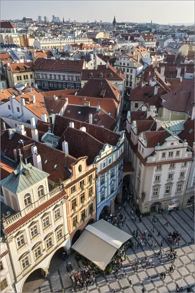 Europe, Czech Republic, Prague, Old Town Square, Prague Clock Tower