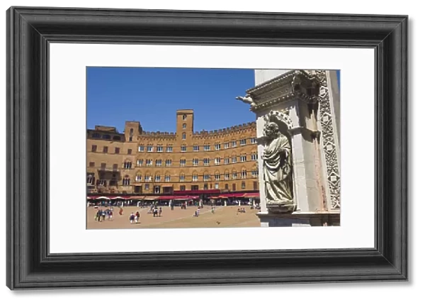 Siena, Tuscany, Italy. Piazza del Campo