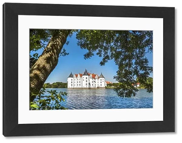 Castle Glücksburg, Flensburg fjord, Baltic coast, Schleswig-Holstein, Germany