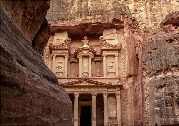 The Treasury, Al-Khazneh, Petra, Ma an Governorate, Jordan