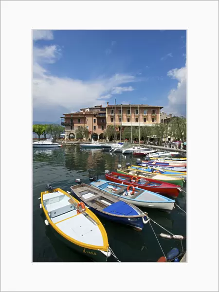 Fishing boats, Torri del Benaco, Lake Garda, Italy