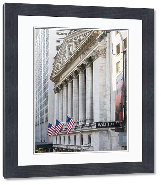 New York Stock Exchange, Wall Street, Lower Manhattan, New York, USA