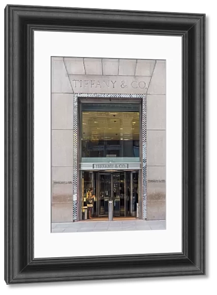 Tiffany and Co, jewelry store, Fifth Avenue, Manhattan, New York, USA