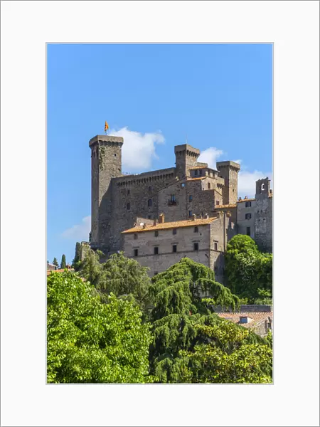 View at Bolsena castle, Viterbo, Lazio, Italy