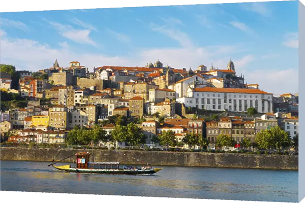 Portugal, Porto, Boat on river Douro