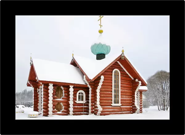 Chapel of Saint Nikolai The Miracle maker, Tikhvin, Leningrad region, Russia
