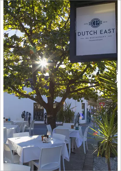 Dutch East Restaurant, Franschhoek, Western Cape, South Africa