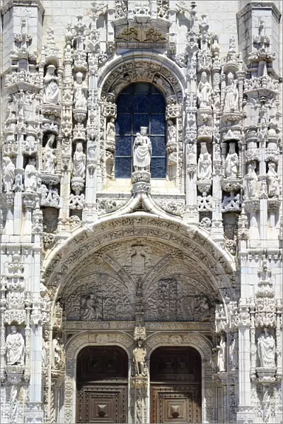 Jeronimos monastery (Hieronymites Monastery), South portal of Church of Santa Maria