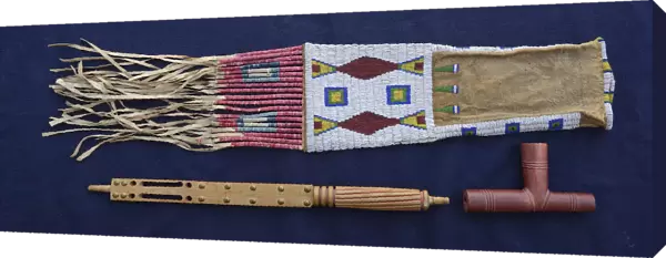 Significant Lakota indian artifacts, South Dakota, USA