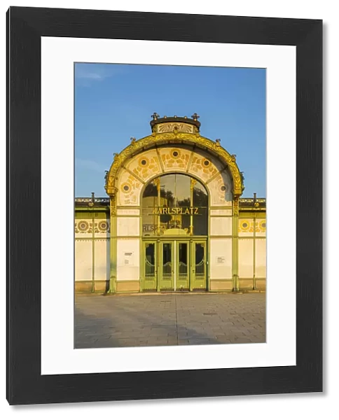 Otto Wagner Pavillion, Karlsplatz, Vienna, Austria