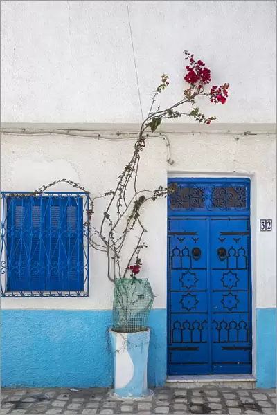 Tunisia, Bizerte, House in the Medina