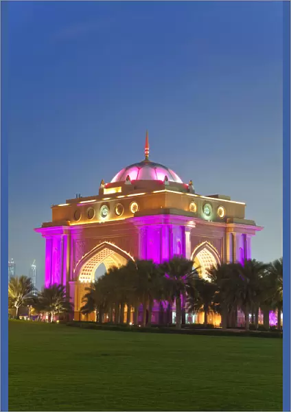 V. I. P Entrance gateway to the Emirates Palace Hotel, Abu Dhabi, UAE