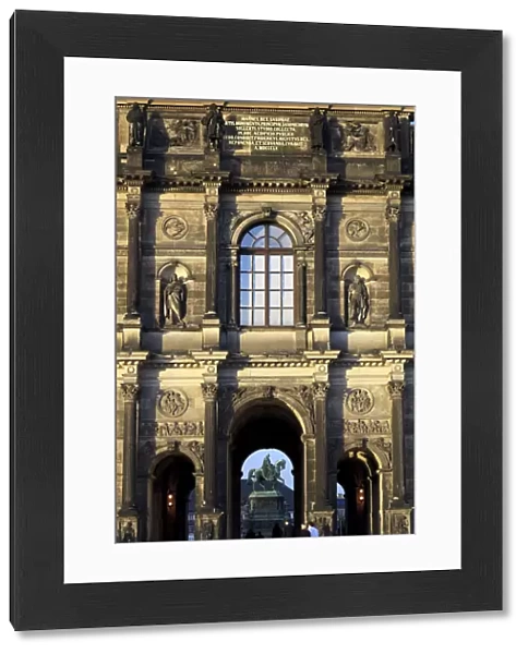 Germany, Saxony, Dresden, Old Town, Zwinger Fortress