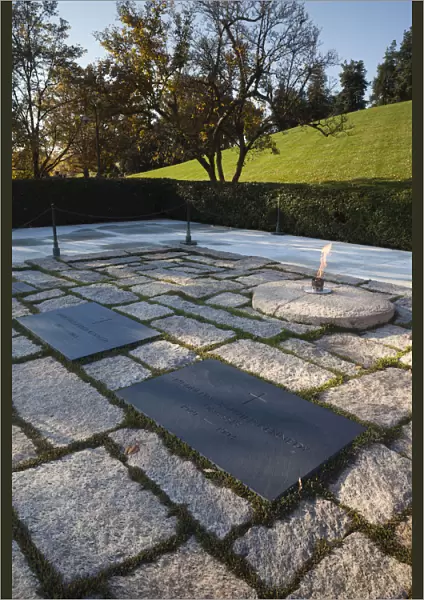 USA, Virginia, Arlington, Arlington National Cemetery, graves of former US President