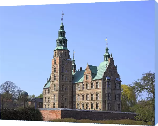 Rosenborg castle, Copenhagen, Denmark