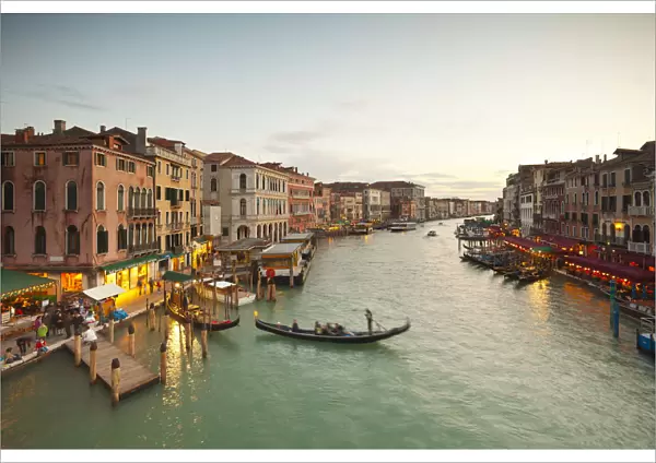 Grand Canal from the Rialto, Venice, Italy
