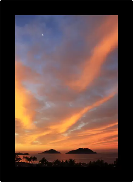 Sunrise, Mazatlan, state Sinaloa, Mexico