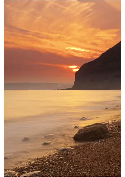 UK, England, Dorset, Jurassic Coast, Seatown Beach