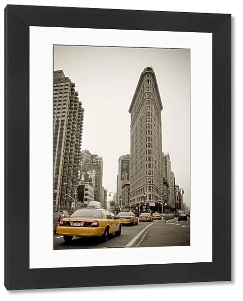 USA, New York City, Fifth Avenue and Broadway, Flatiron Building