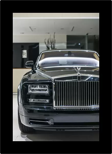 England, London, Mayfair, Rolls Royce car showroom