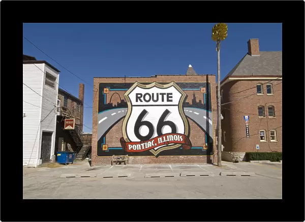 USA, Illinois, Old Route 66, Pontiac, Museum