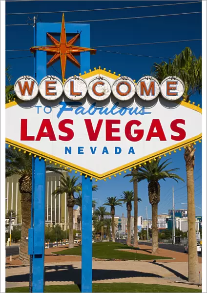 USA, Nevada, Las Vegas sign