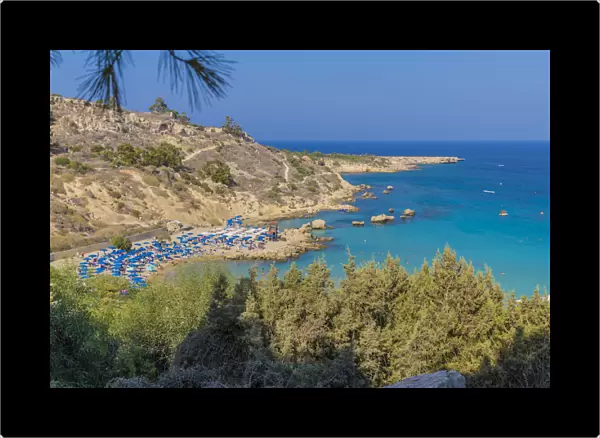 Konnos beach in Protaras, Cyprus