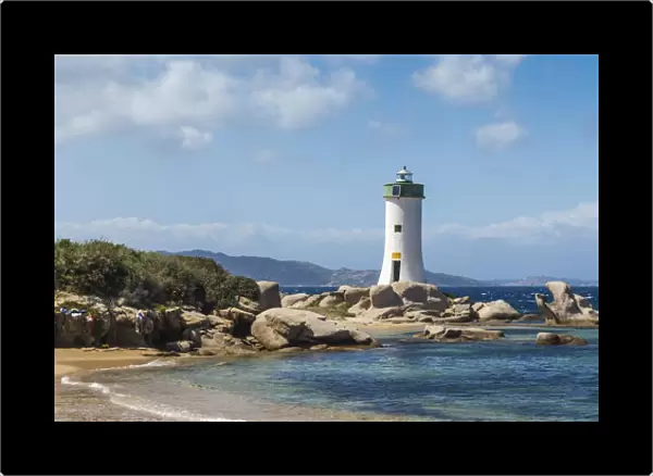 Italy, Sardinia, Palau, Porto Faro Lighthouse